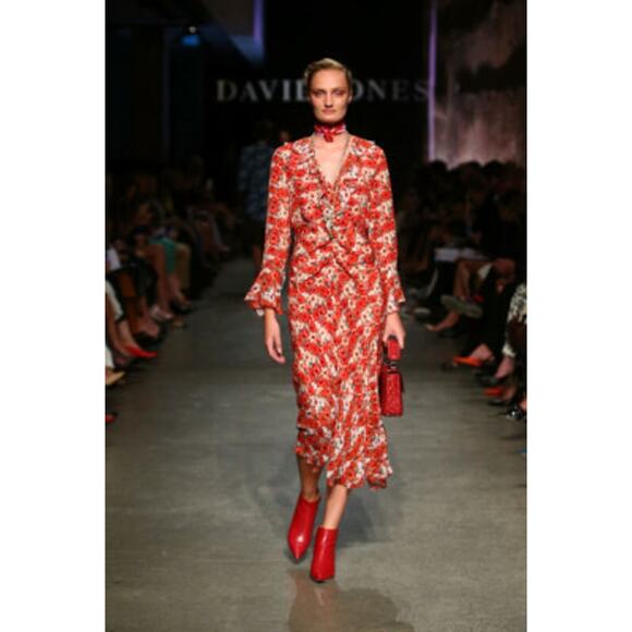 Rixo London Coleen Diana Floral Midi Dress Size XS - Picture 12 of 16